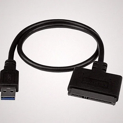 StarTech SATA to USB Cable, USB 10Gbps to 2.5in SATA I II III Hard USB A 10Gbps